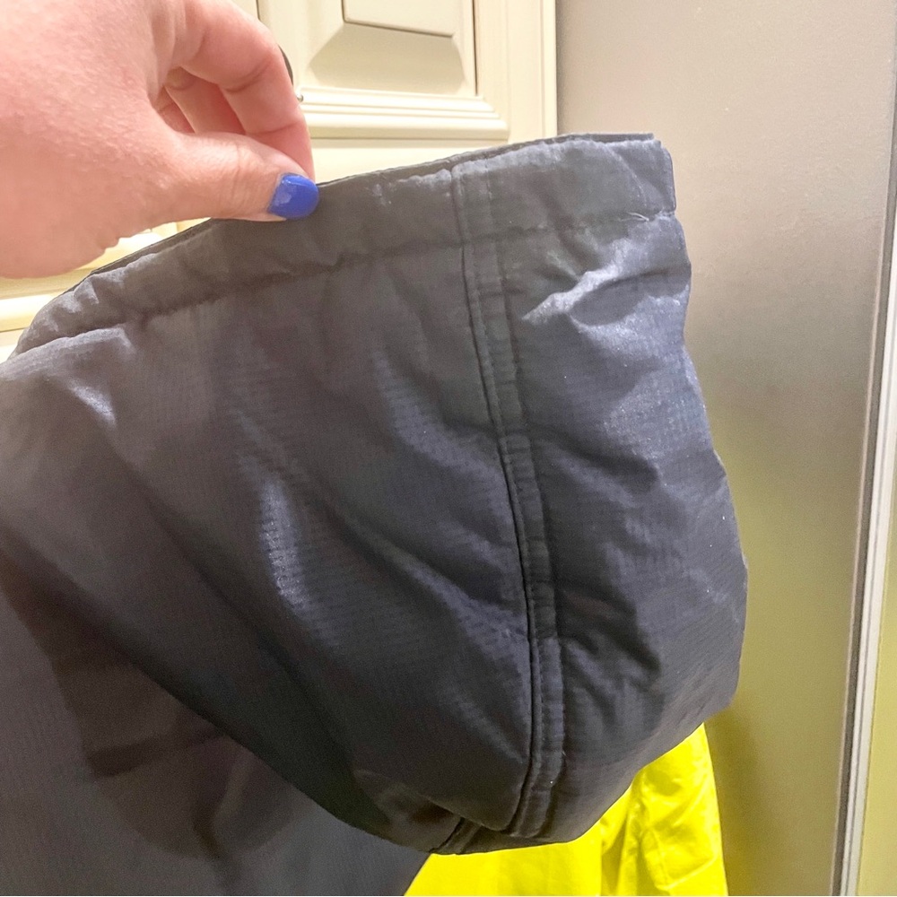 Xpedition Yellow & Navy Insulated Puffy Hooded Jacket Winter Coat Ski Ja… - Picture 15 of 16